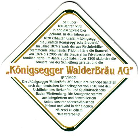 knigseggwald rv-bw walder raute 1b (185-seit ber 180 jahren-grnbraun) 